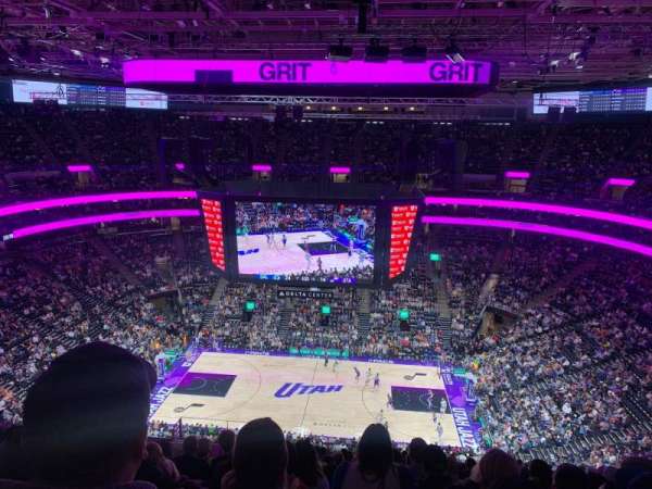 Delta Center, section: 133, row: 11, seat: 10