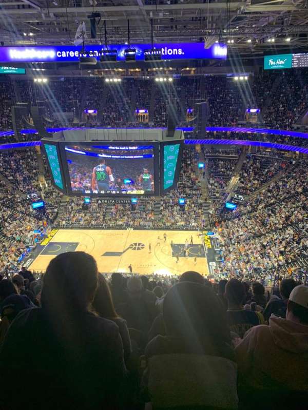 Delta Center, section: 127, row: 13, seat: 5