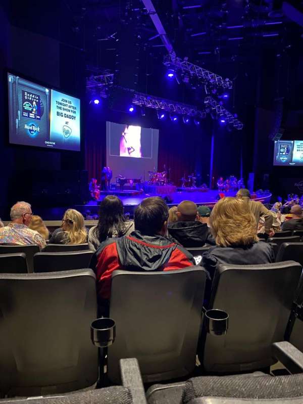 The Joint: Tulsa, section: 101, row: F, seat: 4