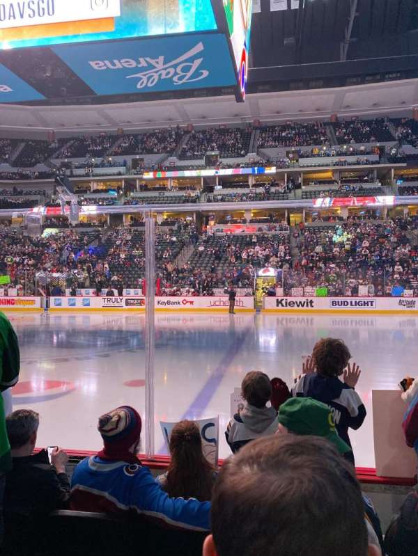 Ball Arena, section: 124, row: 4, seat: 2