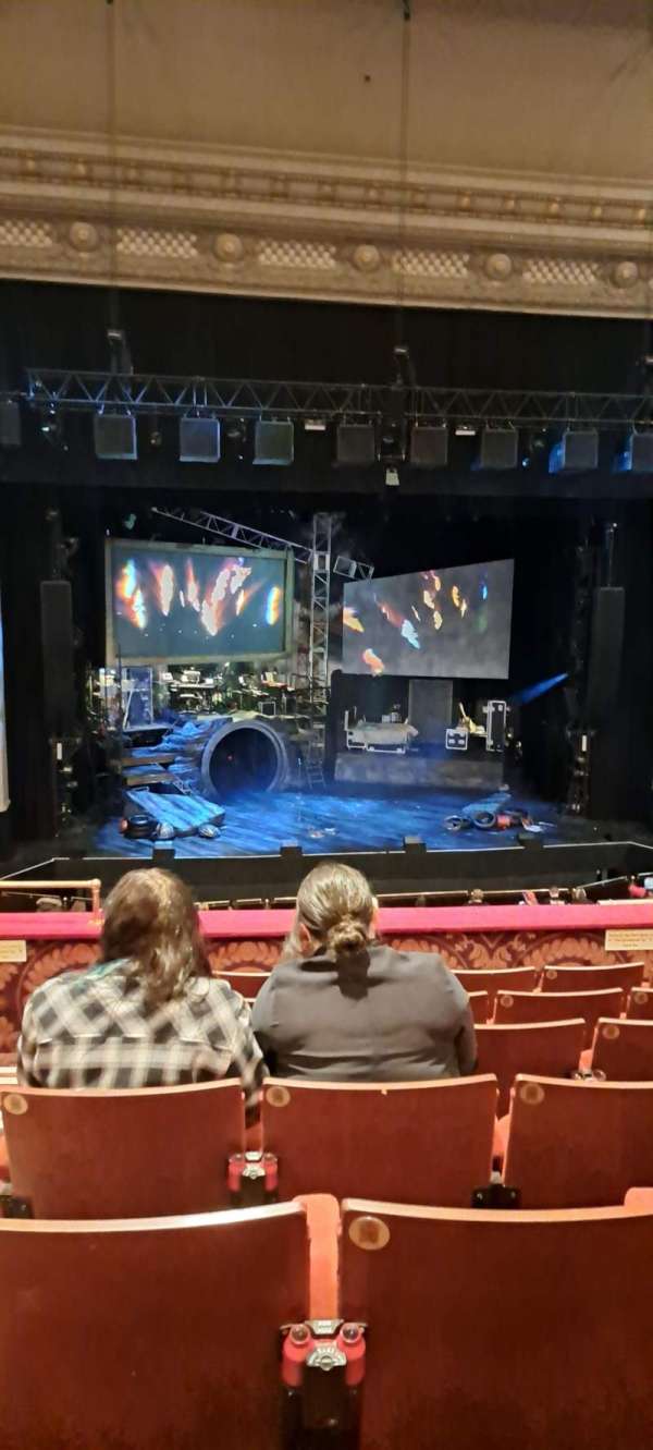 Edinburgh Playhouse, section: Circle, row: G, seat: 36