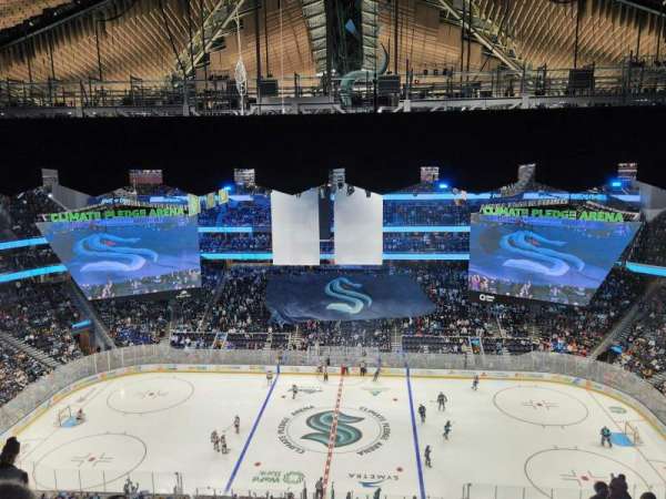 Climate Pledge Arena, section: 201, row: N, seat: 3