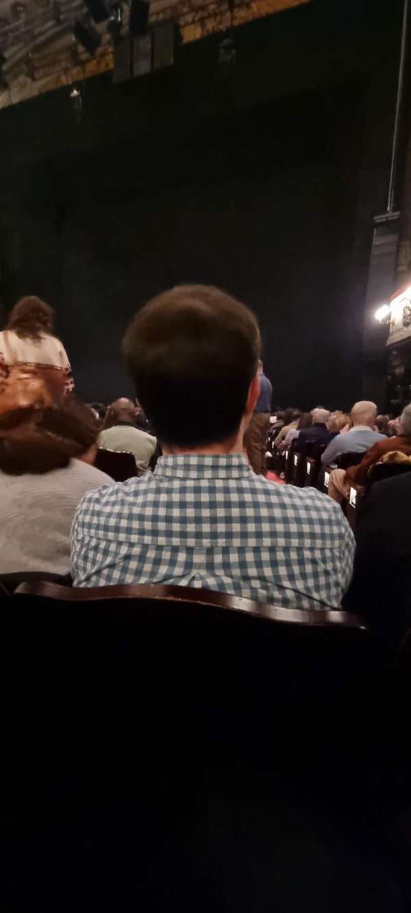 Theatre Royal Drury Lane, section: Stalls, row: N, seat: 15