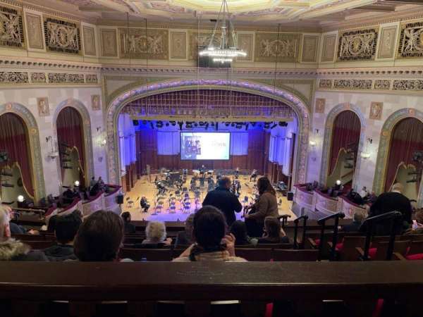 Orchestra Hall, Detroit, section: Mid balcony, row: H, seat: 8