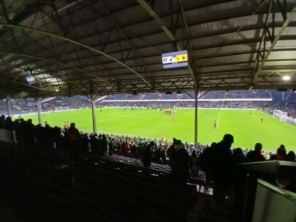 Craven Cottage, section: B, row: O, seat: 10