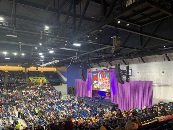 Ocean Center, Daytona Beach, section: 204, row: G, seat: 1