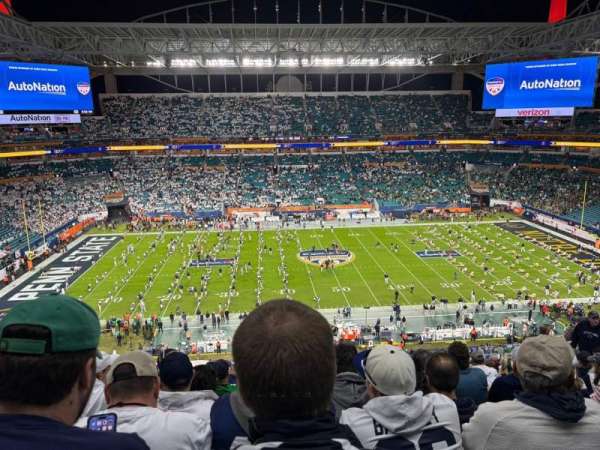 Hard Rock Stadium, section: 347, row: 15, seat: 15