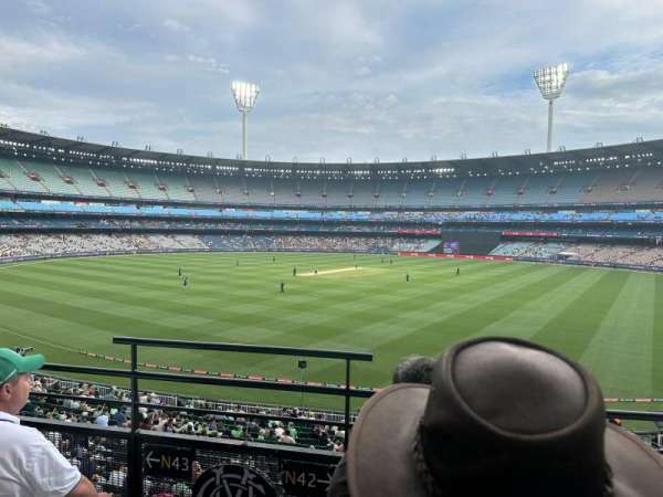 Melbourne Cricket Ground, section: N42, row: C, seat: 23