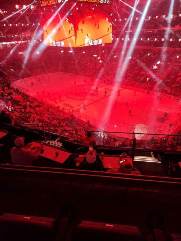 Little Caesars Arena, section: M23, row: 2, seat: 10