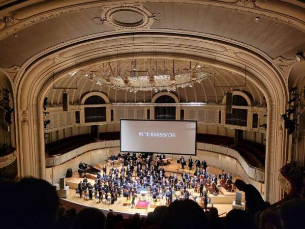 Orchestra Hall, Chicago, section: Lower Balcony Center Right, row: I, seat: 116