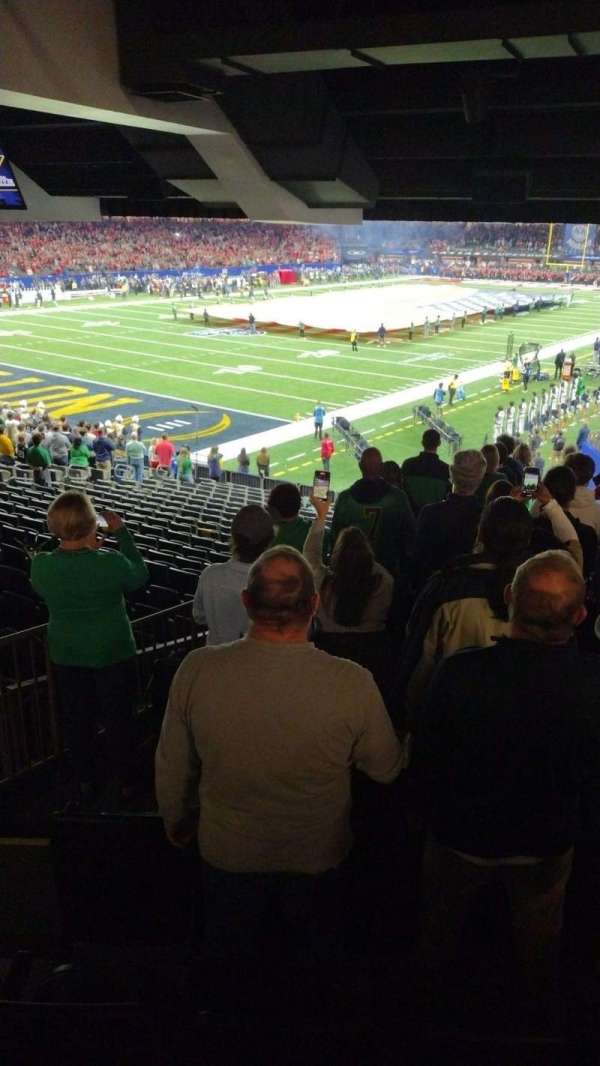 Caesars Superdome, section: 122, row: 36, seat: 10