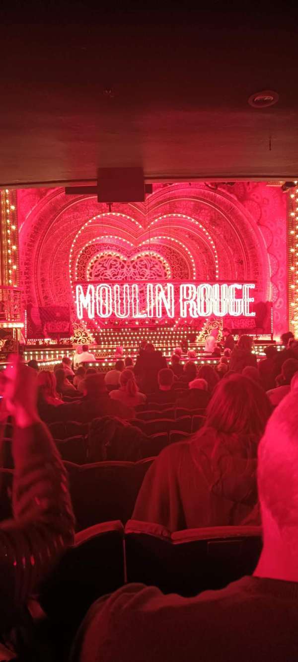 Piccadilly Theatre, section: Stalls, row: P, seat: 21
