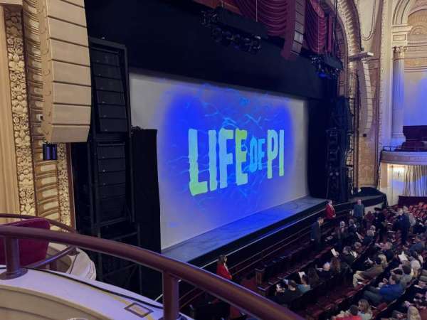 Connor Palace, section: Loge, row: 2, seat: 1