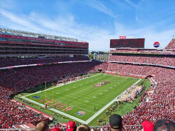 Levi's Stadium, section: 322, row: 4