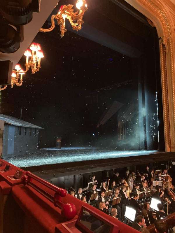 Royal Opera House, section: Stalls Circle, row: A, seat: 16