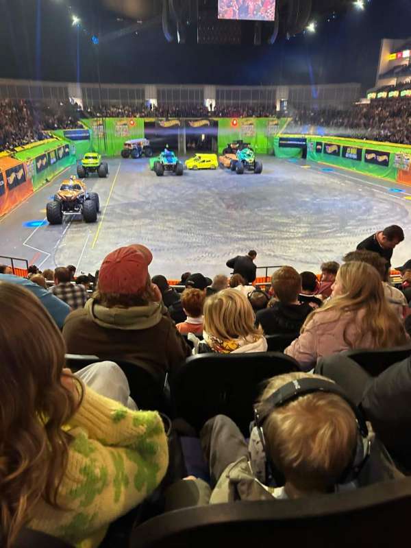 The O2, London, section: 106, row: Z, seat: 184