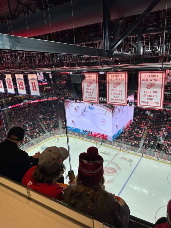 Little Caesars Arena, section: G28, row: 2, seat: 9