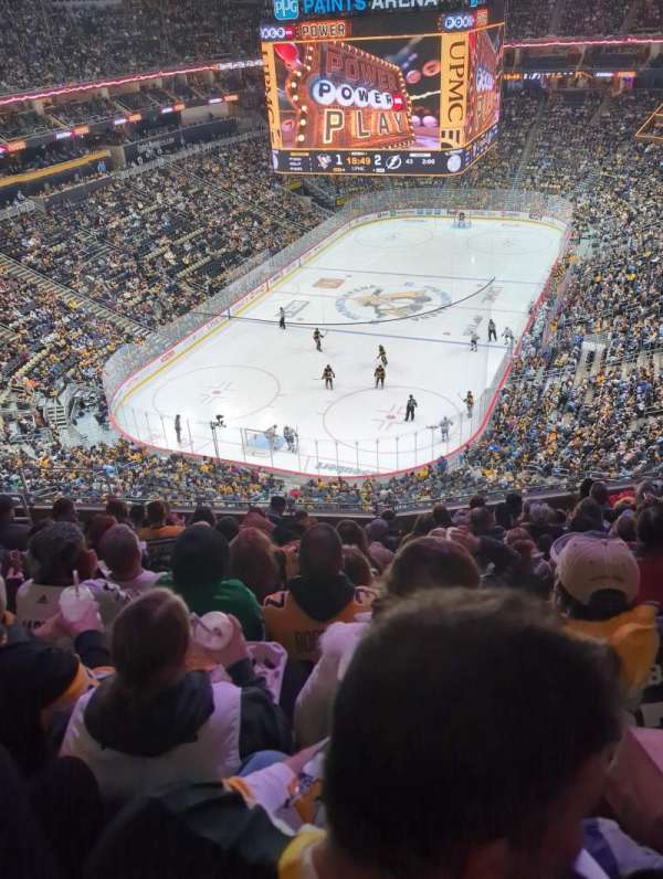 PPG Paints Arena, section: 209, row: K