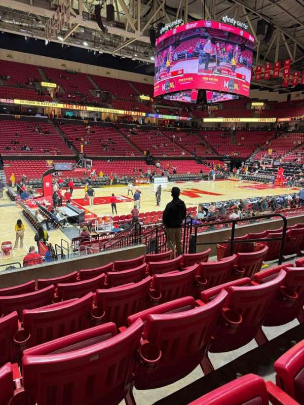 Xfinity Center, Maryland, section: 125, row: 6, seat: 6