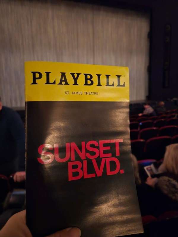 St. James Theatre, section: Orchestra C, row: J, seat: 115
