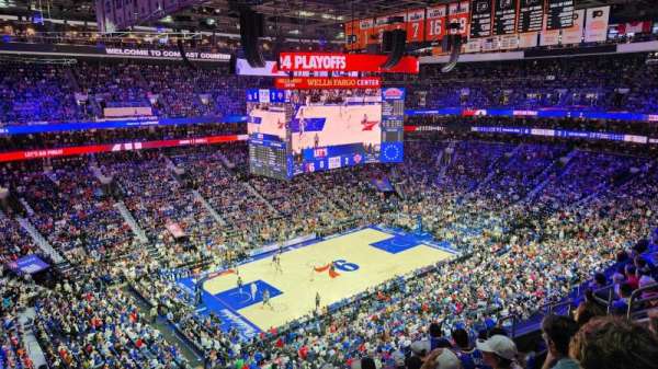 Xfinity Mobile Arena, section: 210A, row: 7, seat: 1