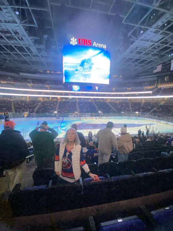 UBS Arena, section: 104, row: 19, seat: 19