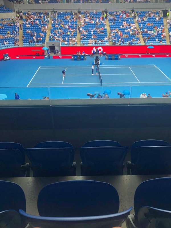 Margaret Court Arena, section: 24, row: Ff, seat: 79