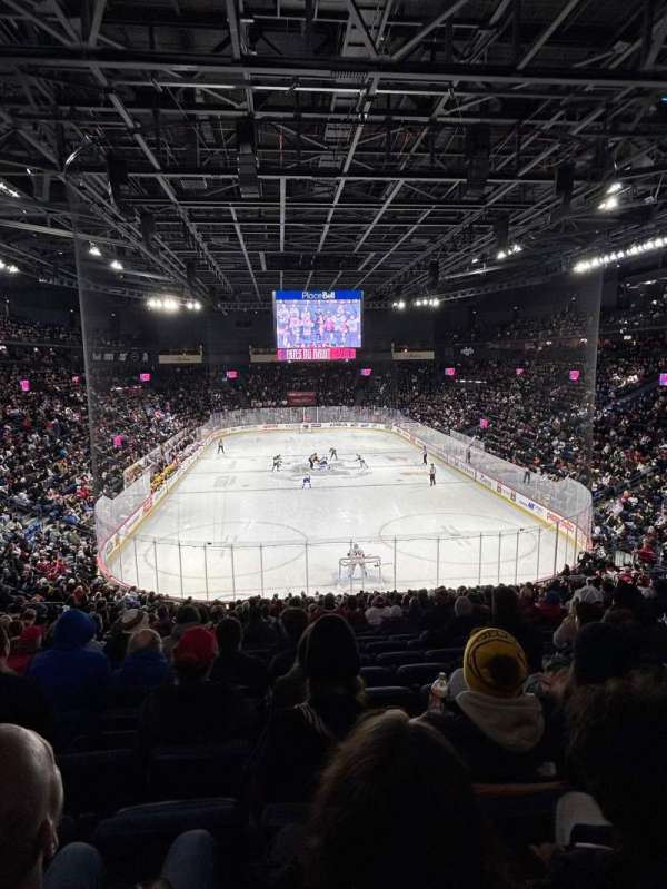 Place Bell, section: 113, row: Y, seat: 30