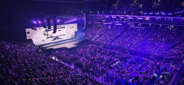 Golden 1 Center, section: 215, row: B, seat: 18