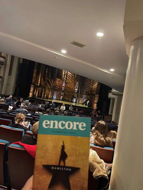 Belk theater, section: Orchestra R, row: U, seat: 101
