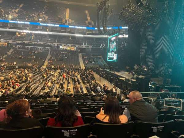Spectrum Center, section: 113, row: M, seat: 8