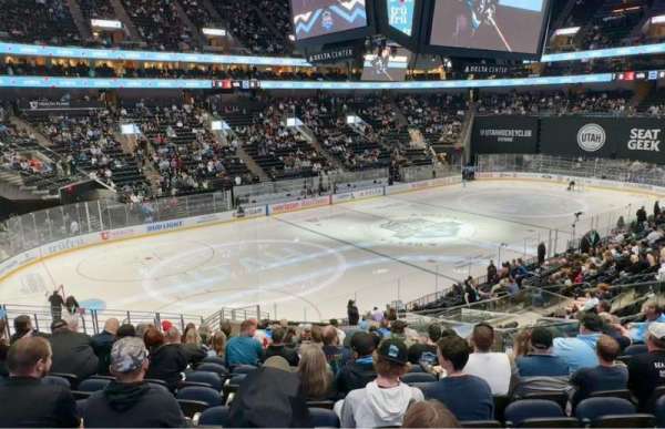 Delta Center, section: 21, row: 11, seat: 8