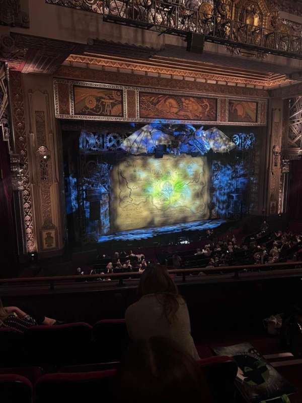 Hollywood Pantages Theatre, section: Mezzanine L, row: D, seat: 5
