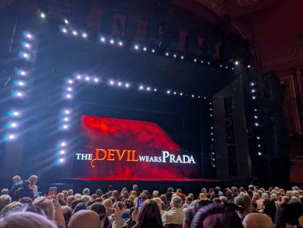 Dominion Theatre, section: Stalls, row: N, seat: 34