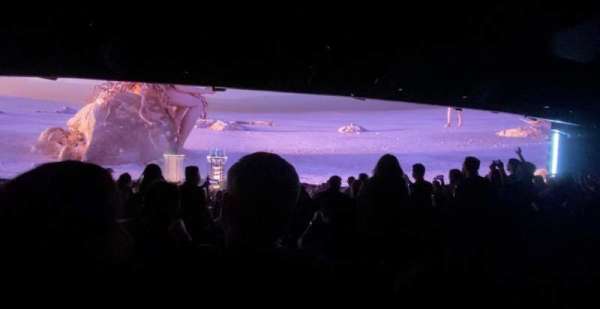 The Sphere, Vegas, section: 107, row: 35, seat: 1