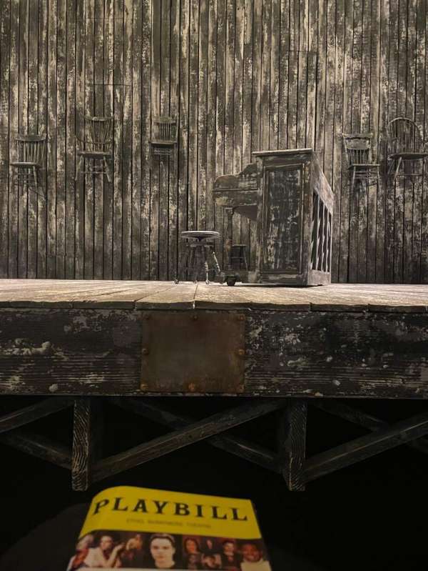 Barrymore Theatre, section: Orchestra C, row: AA, seat: 107