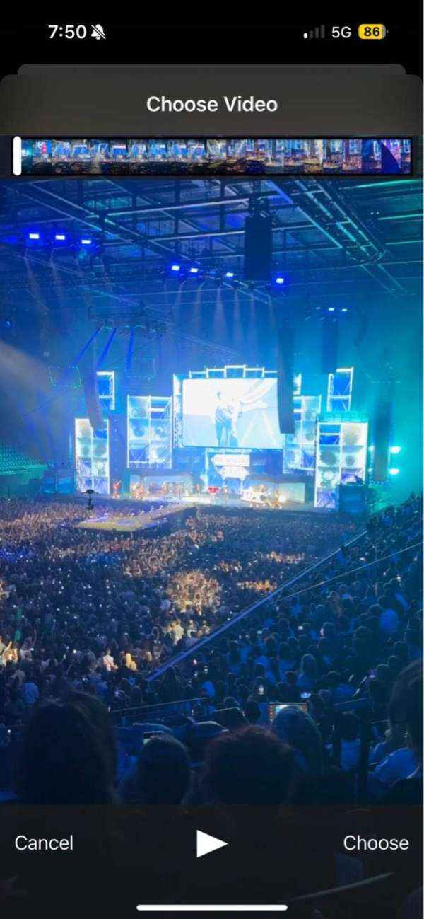 Ziggo Dome, section: 105, row: 15, seat: 51