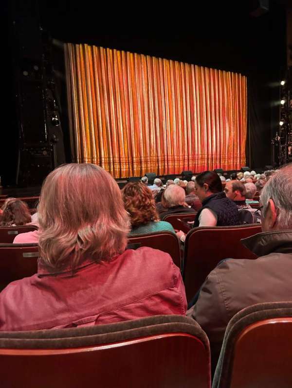 Peace Concert Hall, section: Orchestra L, row: G, seat: 6