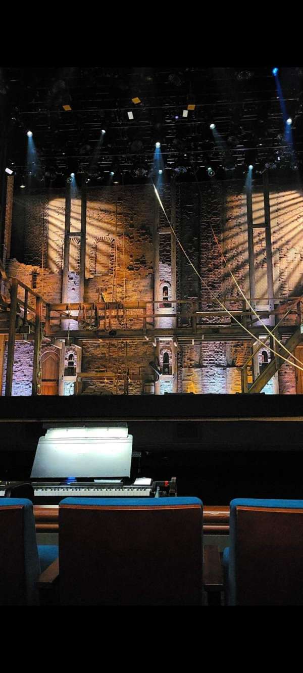 Belk theater, section: Orchestra Front C, row: CC, seat: 305