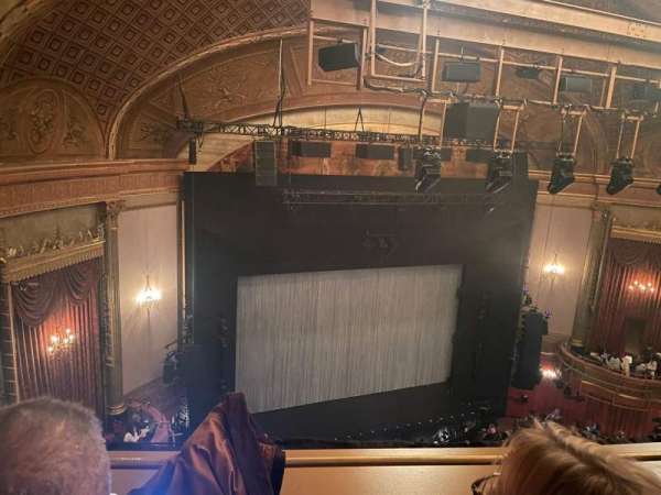 St. James Theatre, section: Balcony L, row: B, seat: 19