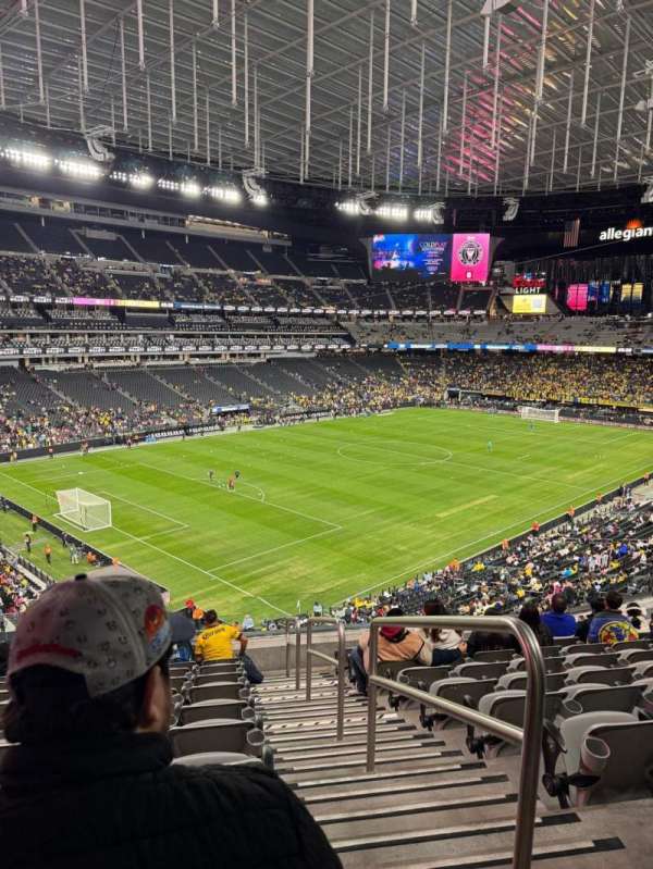 Allegiant Stadium, section: 220, row: 10, seat: 1