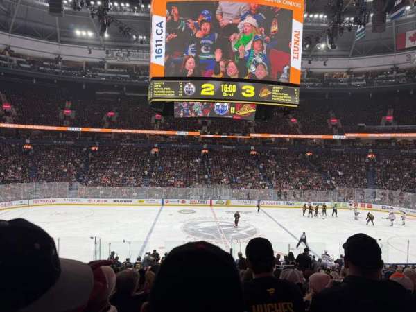 Rogers Arena, section: 117, row: 24, seat: 105