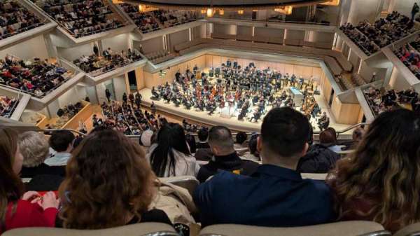 Roy Thomson Hall, section: C8, row: F, seat: 10