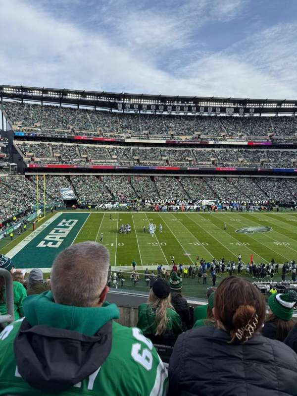 Lincoln Financial Field, section: C38, row: 5, seat: 12-13