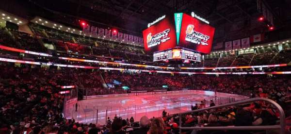 Prudential Center, section: 16, row: 19, seat: 8