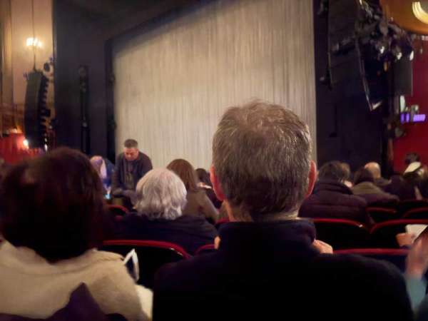 St. James Theatre, section: Orchestra R, row: L, seat: 15