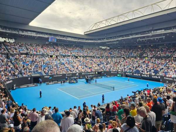 Rod Laver Arena, section: 8, row: R, seat: 52