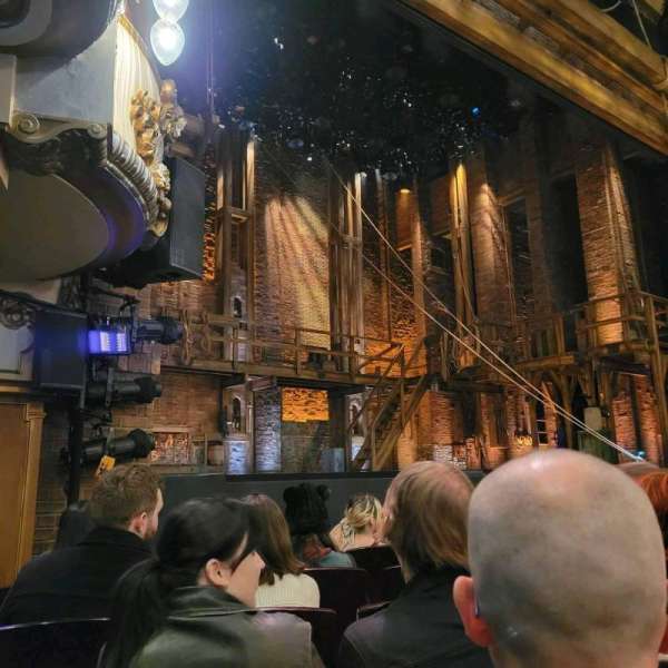 Victoria Palace Theatre, section: Stalls, row: F, seat: 2