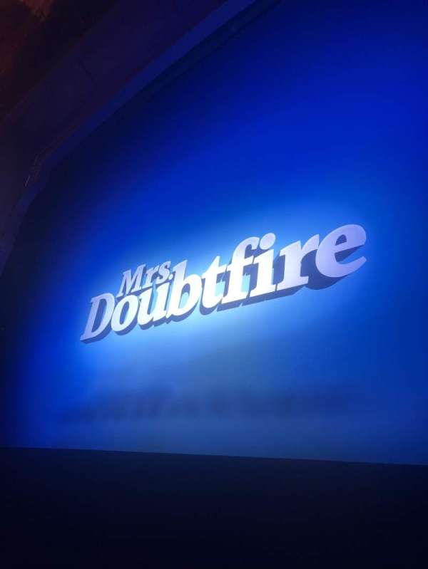 Shaftesbury Theatre, section: Stalls, row: A, seat: 11