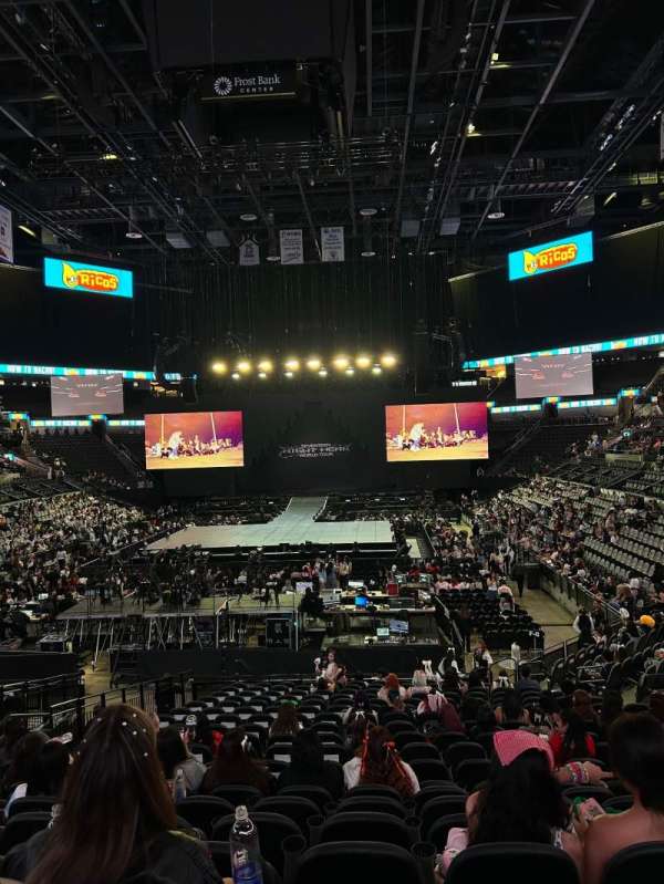 Frost Bank Center, section: 128, row: 24, seat: 8